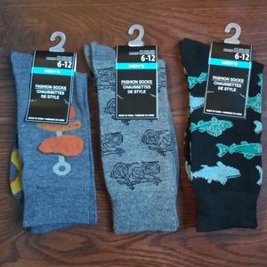 Men Crew Socks 3 For $10.00